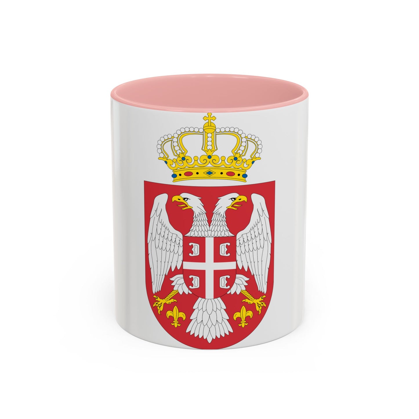 Coat of arms of Serbia small (2004 - 2010) - Accent Coffee Mug