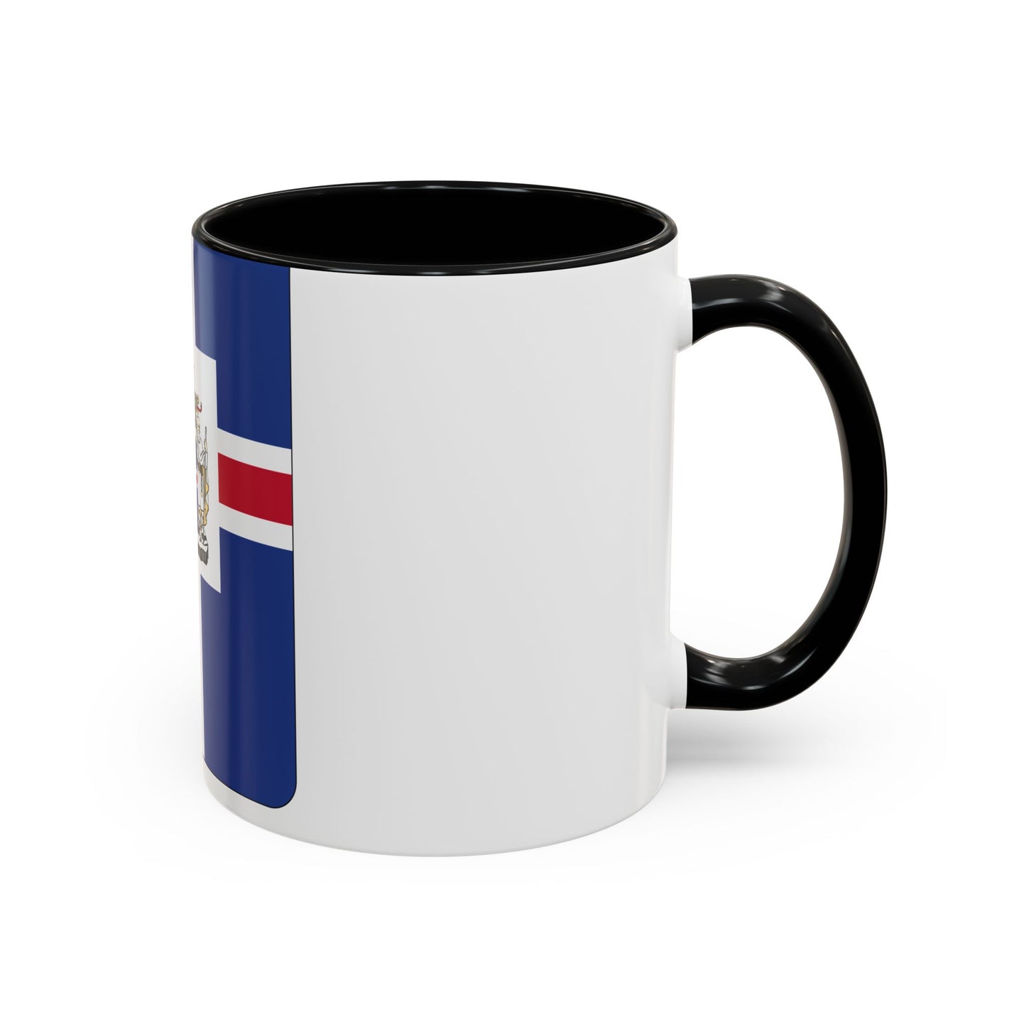 Coat of arms of the President of Iceland - Accent Coffee Mug