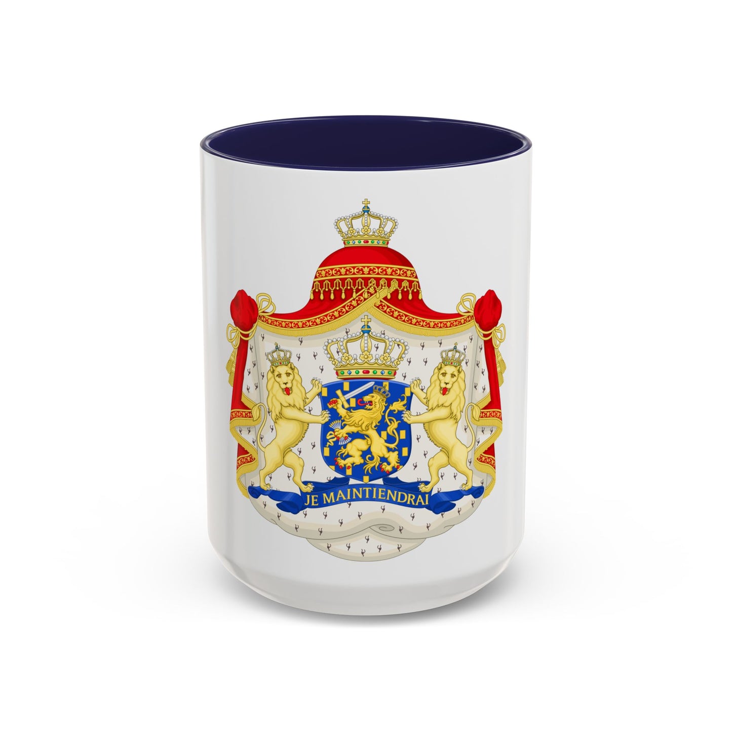 Royal coat of arms of the Netherlands (1815-1907) - Accent Coffee Mug