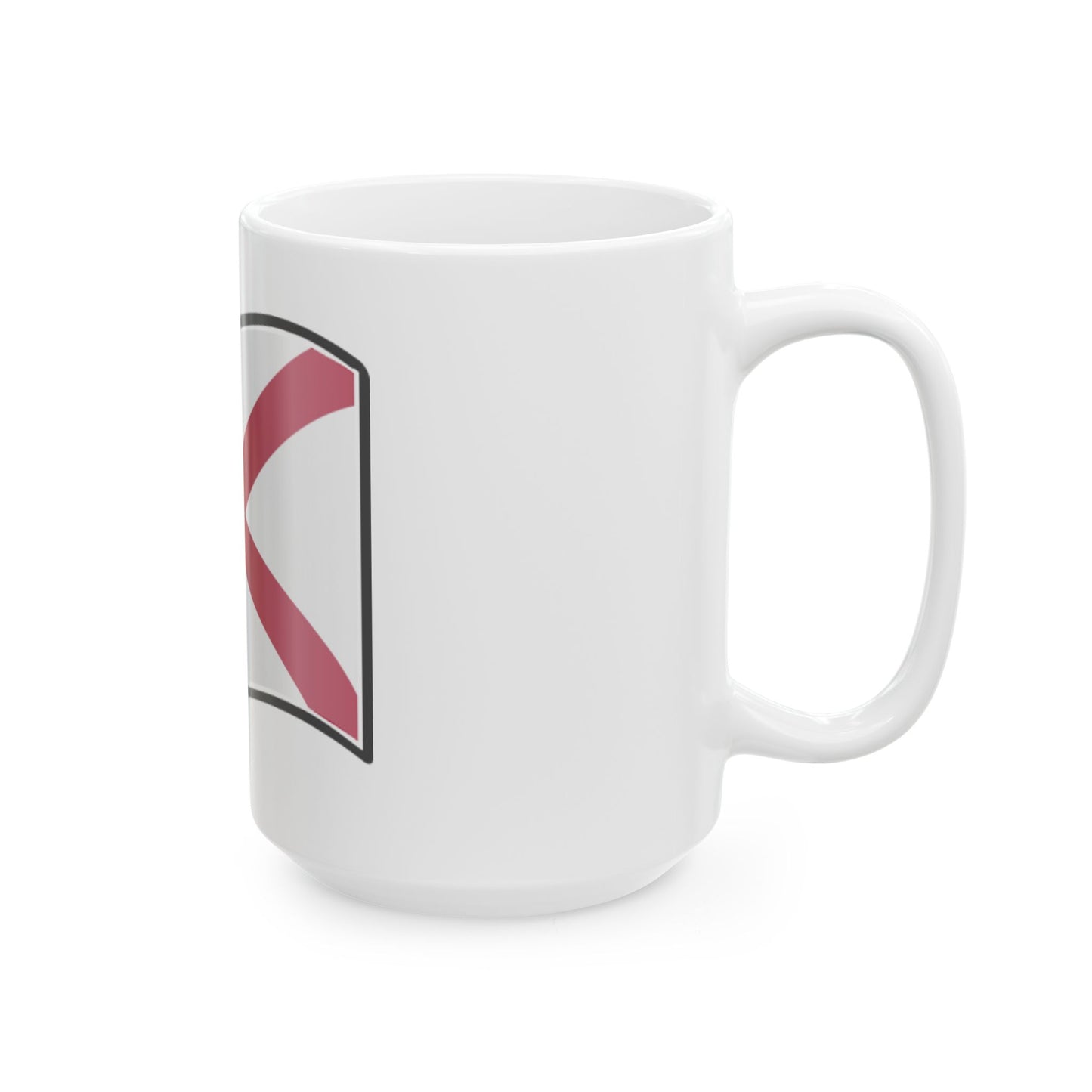 Nuvola Alabama flag (United States) White Coffee Mug