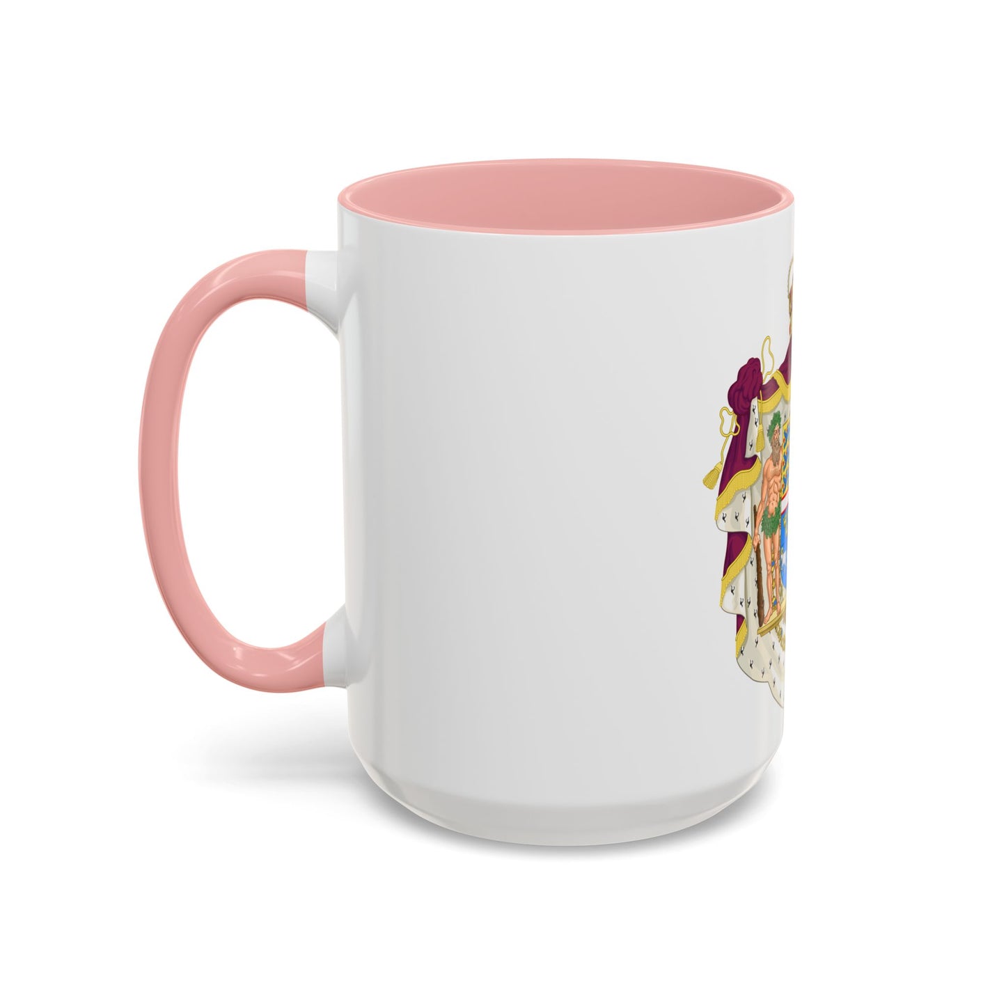 Coat of arms of the Crown Prince of Denmark - Accent Coffee Mug