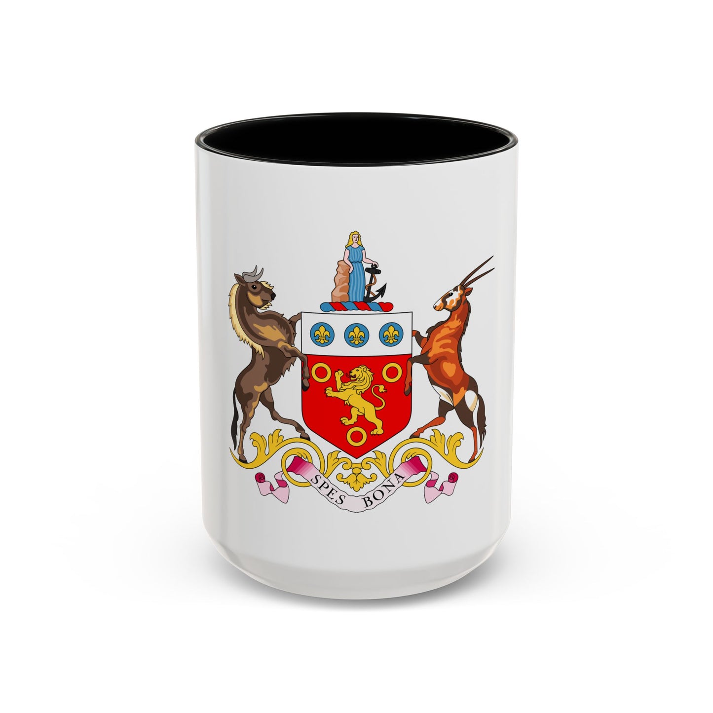 Coat of arms of the Cape Colony 1876-1994 - Accent Coffee Mug
