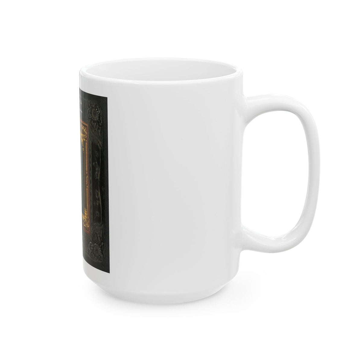 Unidentified Soldier In Confederate First Lieutentant Frock Coat (U.S. Civil War) White Coffee Mug