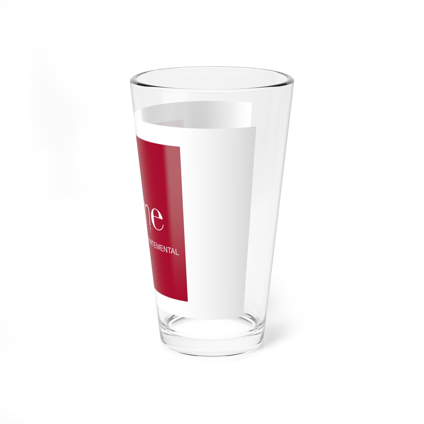 Flag of the Department of Somme Variant 1 (France) Pint Glass 16oz