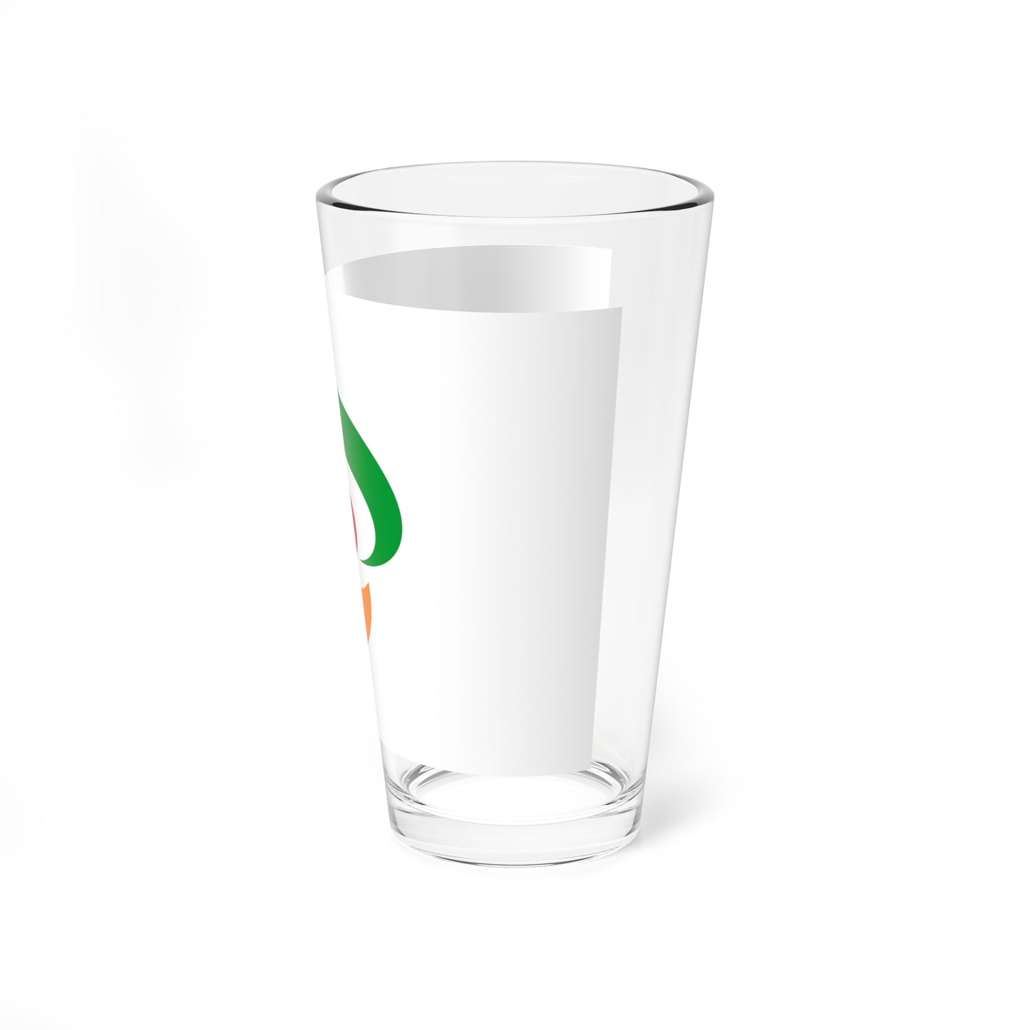 Flag of Shimotsuke Tochigi no text (Japan) Pint Glass 16oz