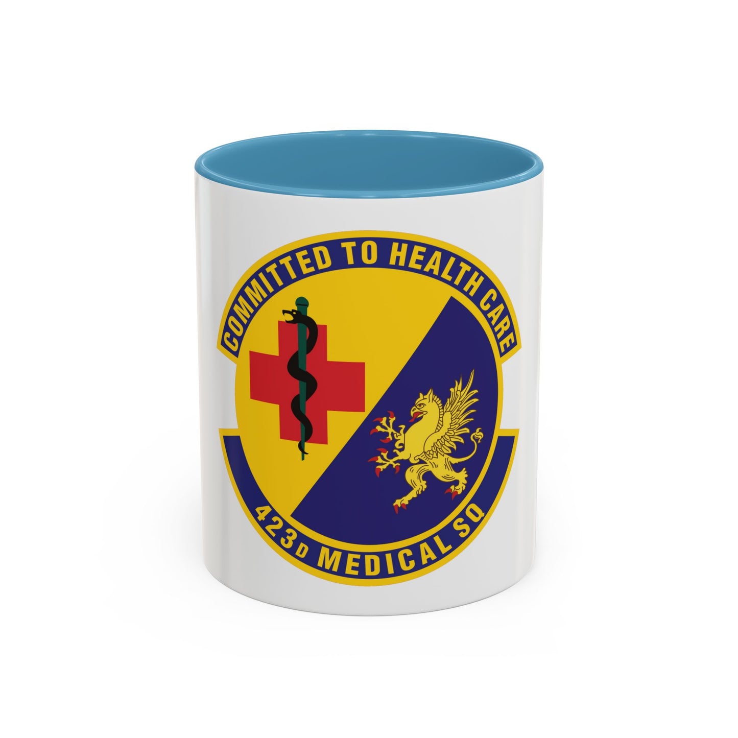 423d Medical Squadron (U.S. Air Force) Accent Coffee Mug