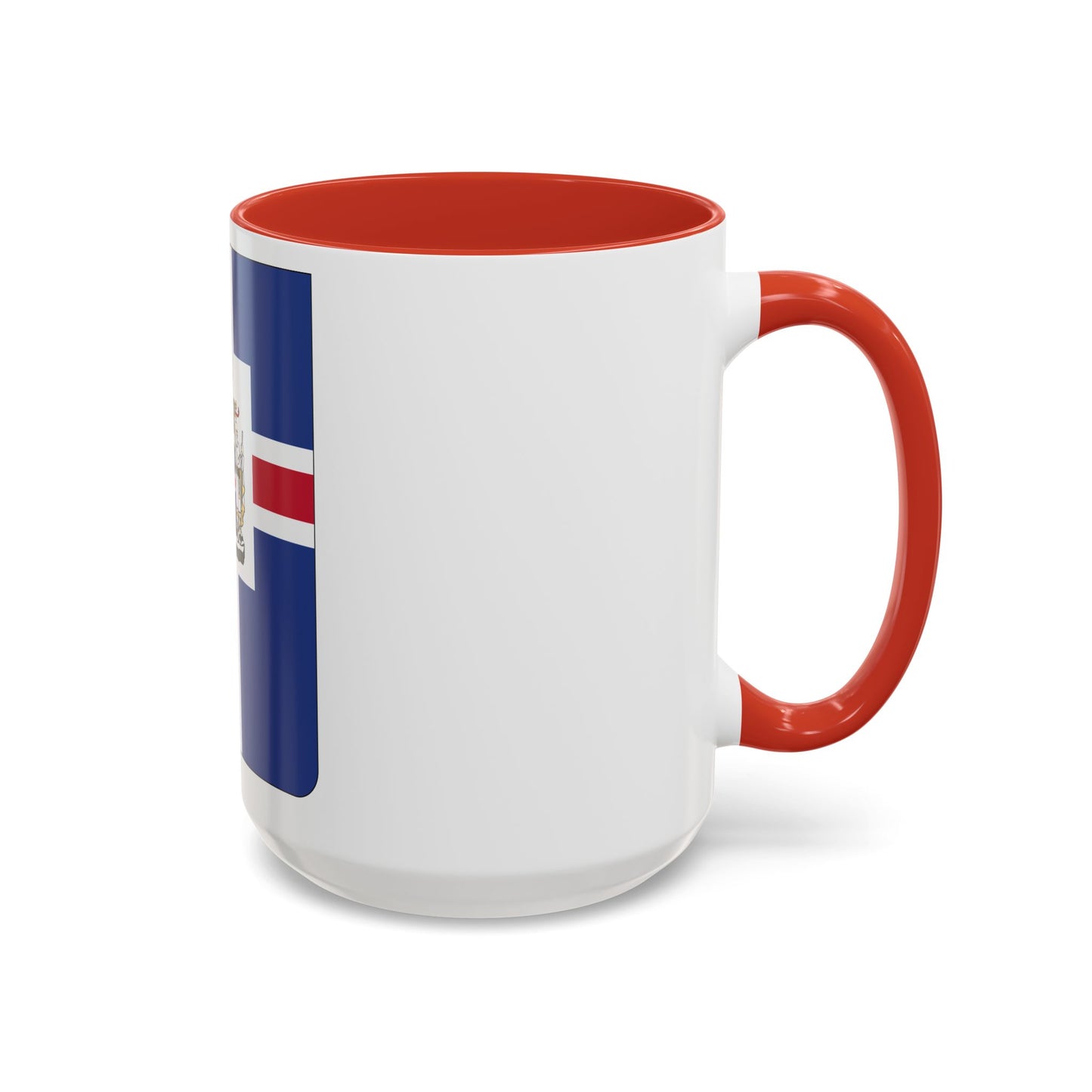 Coat of arms of the President of Iceland - Accent Coffee Mug