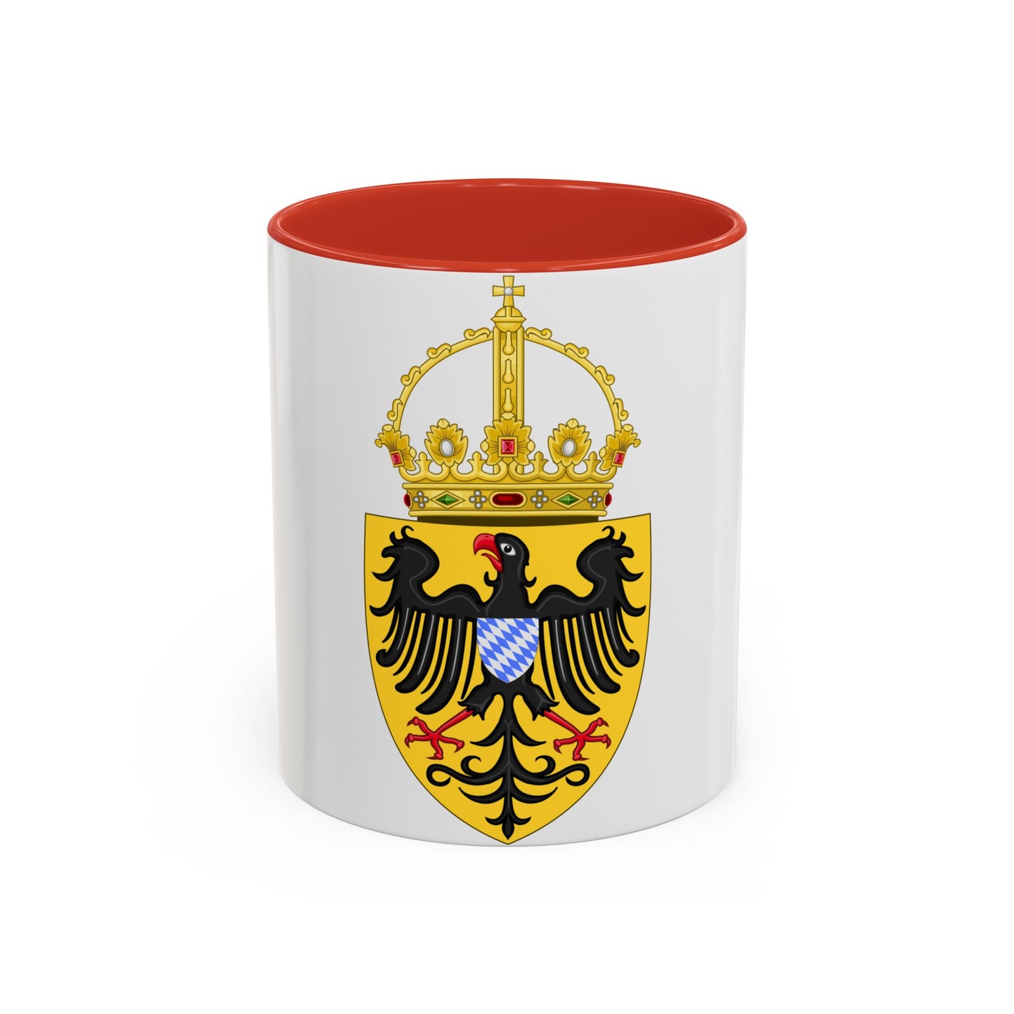 Coat of arms of Louis IV, Holy Roman Emperor - Accent Coffee Mug