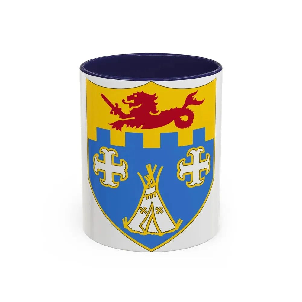 12th Infantry Regiment (U.S. Army) Accent Coffee Mug 11oz Navy - Go Mug Yourself