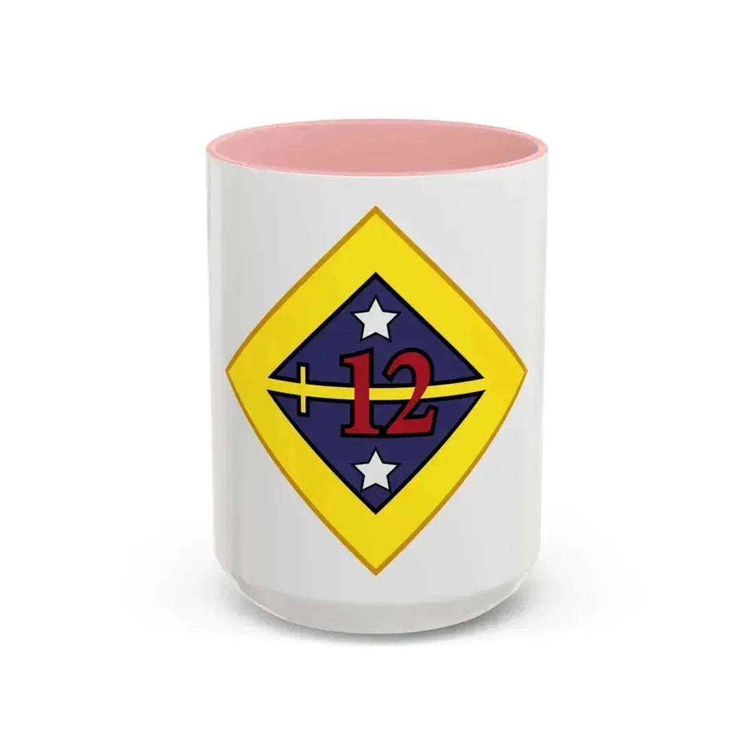 12th US division Insignia (U.S. Army) Accent Coffee Mug - Go Mug Yourself