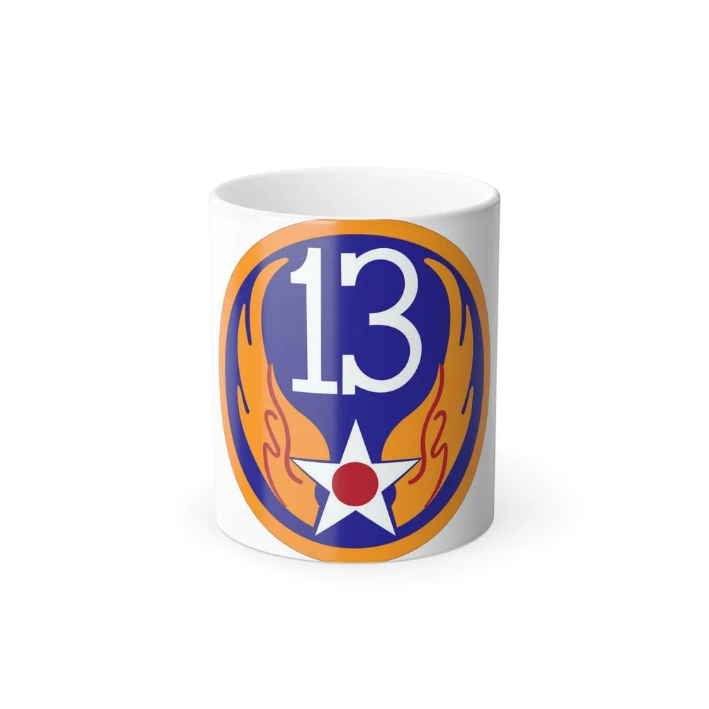 13 Air Force (U.S. Army) Color Changing Coffee Mug-11oz-Go Mug Yourself
