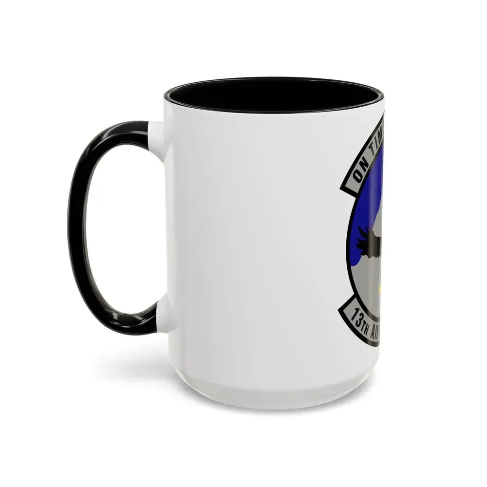 13 Air Support Operations Squadron ACC (U.S. Air Force) Accent Coffee Mug - Go Mug Yourself