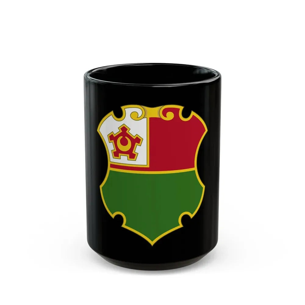 13 Engineer Battalion (U.S. Army) Black Coffee Mug 15oz - Go Mug Yourself