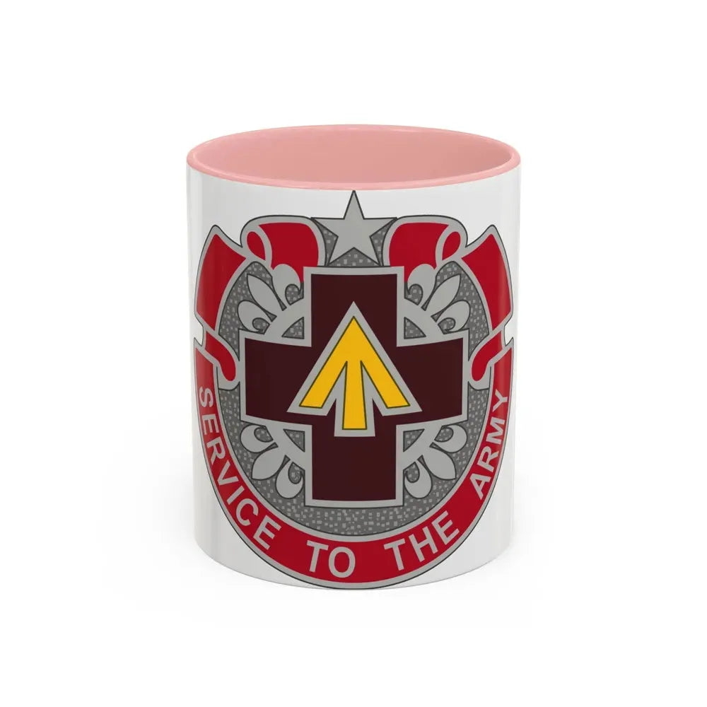 13 Field Hospital (U.S. Army) Accent Coffee Mug 11oz Pink - Go Mug Yourself
