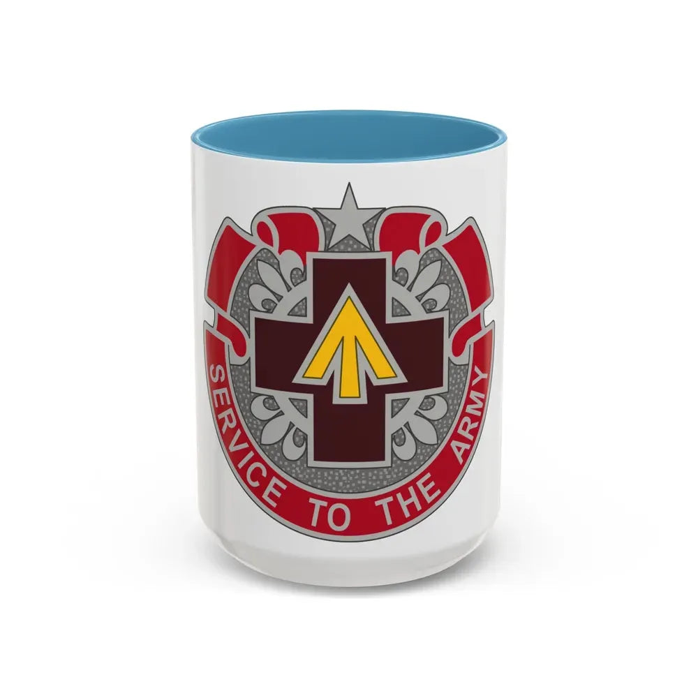 13 Field Hospital (U.S. Army) Accent Coffee Mug 15oz Light Blue - Go Mug Yourself