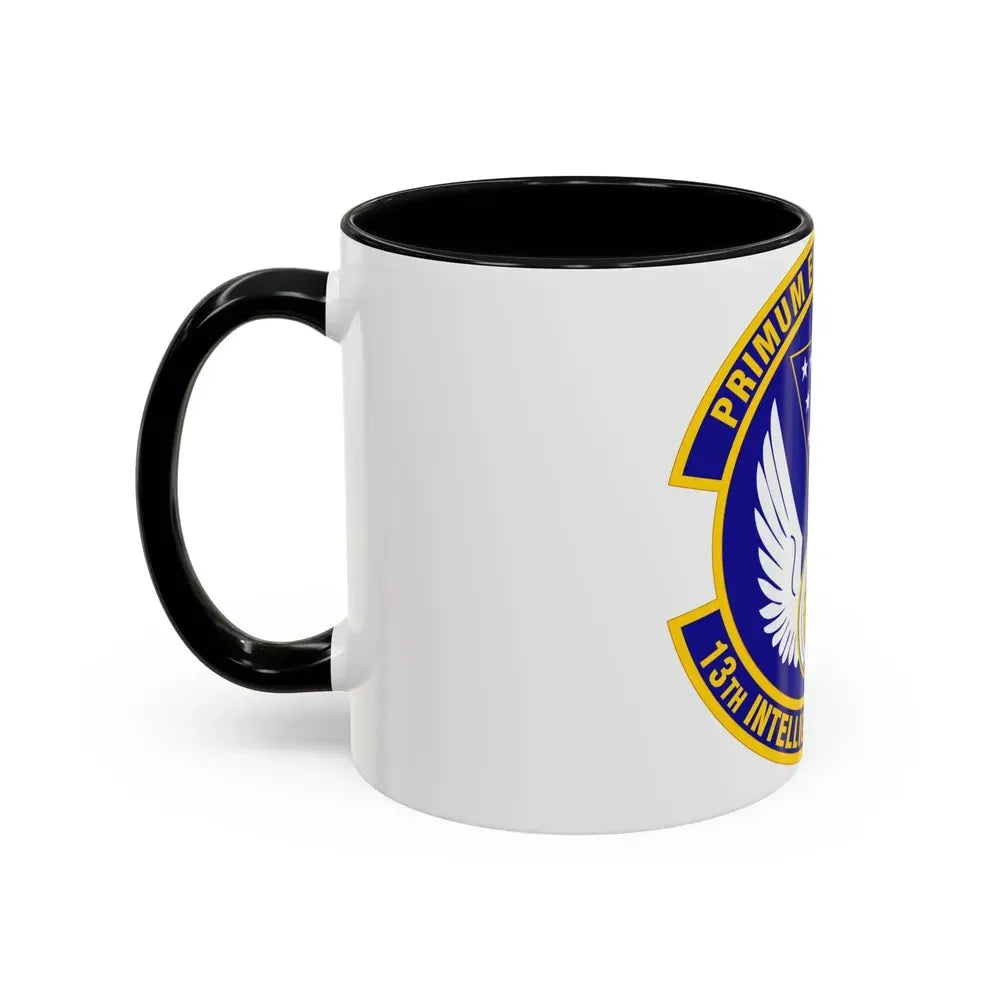 13 Intelligence Squadron ACC (U.S. Air Force) Accent Coffee Mug - Go Mug Yourself