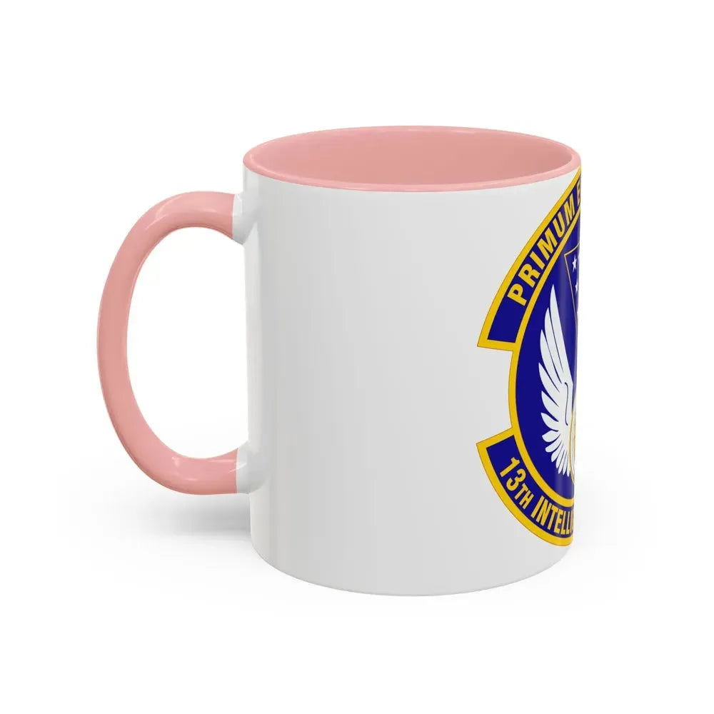13 Intelligence Squadron ACC (U.S. Air Force) Accent Coffee Mug - Go Mug Yourself