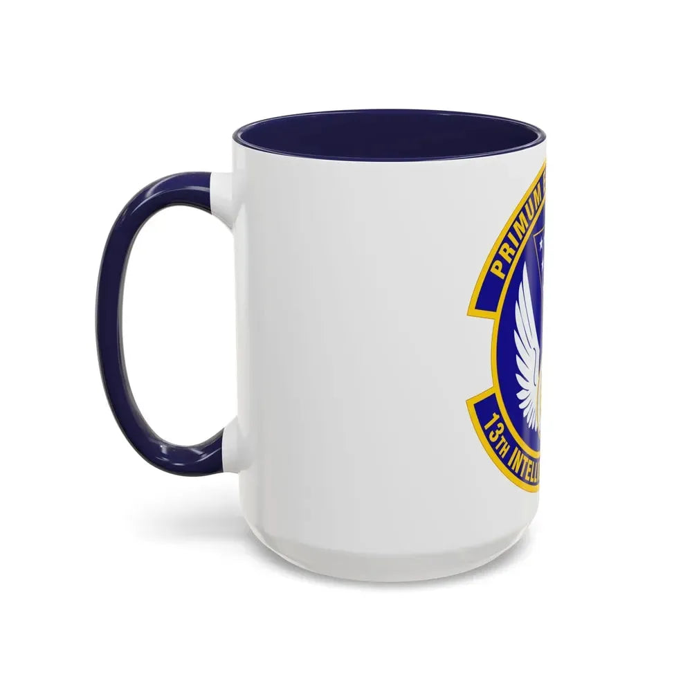 13 Intelligence Squadron ACC (U.S. Air Force) Accent Coffee Mug - Go Mug Yourself