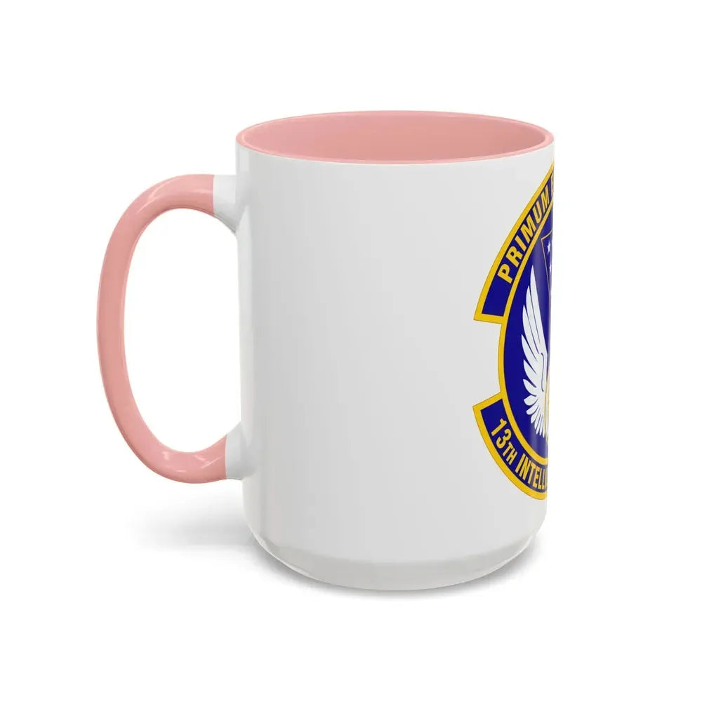 13 Intelligence Squadron ACC (U.S. Air Force) Accent Coffee Mug - Go Mug Yourself
