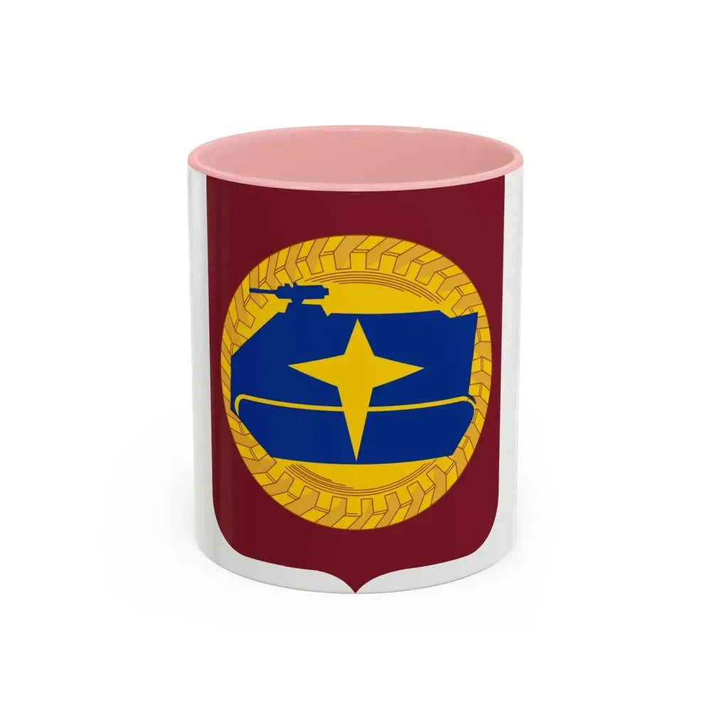 13 Transportation Battalion 2 (U.S. Army) Accent Coffee Mug 11oz Pink - Go Mug Yourself