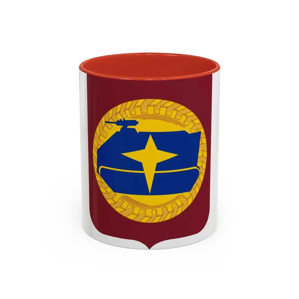 13 Transportation Battalion 2 (U.S. Army) Accent Coffee Mug 11oz Red - Go Mug Yourself