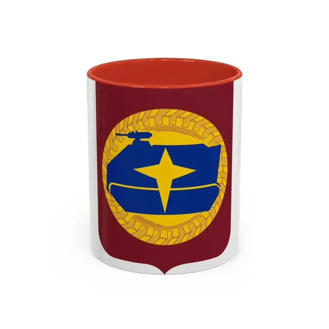 13 Transportation Battalion 2 (U.S. Army) Accent Coffee Mug 11oz Red - Go Mug Yourself