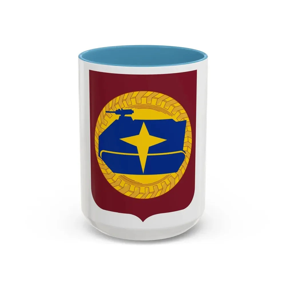 13 Transportation Battalion 2 (U.S. Army) Accent Coffee Mug 15oz Light Blue - Go Mug Yourself