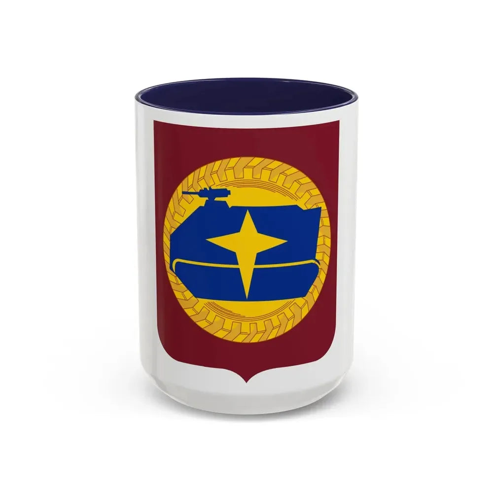 13 Transportation Battalion 2 (U.S. Army) Accent Coffee Mug 15oz Navy - Go Mug Yourself