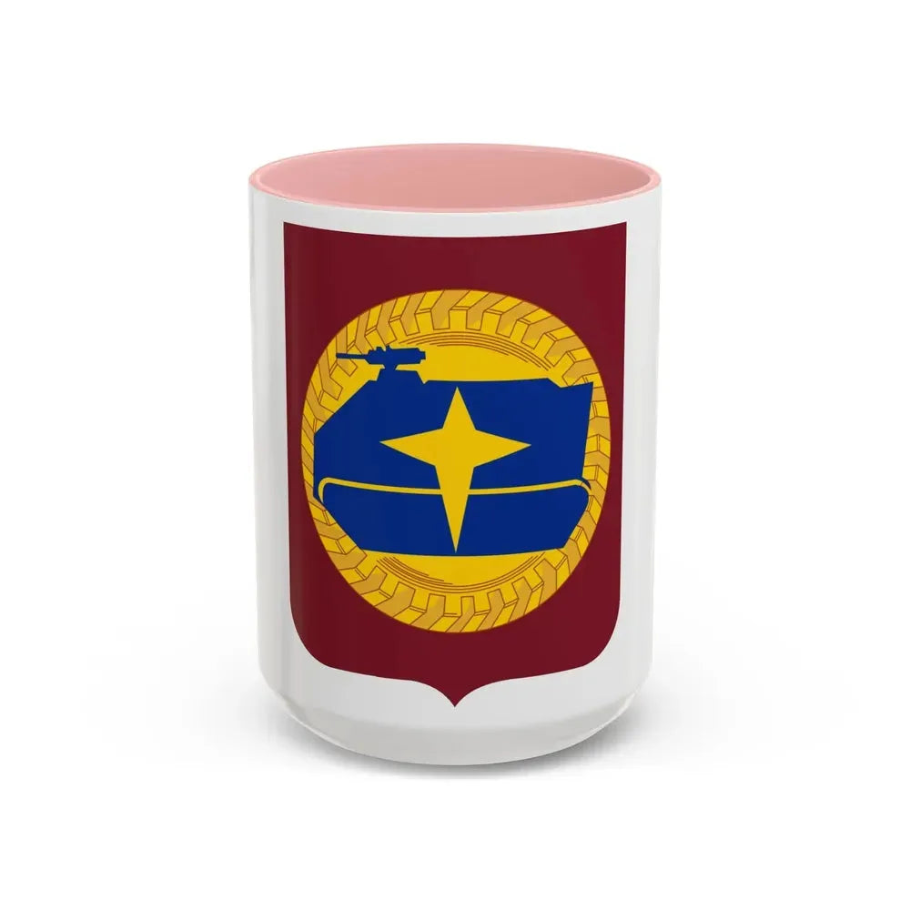 13 Transportation Battalion 2 (U.S. Army) Accent Coffee Mug 15oz Pink - Go Mug Yourself