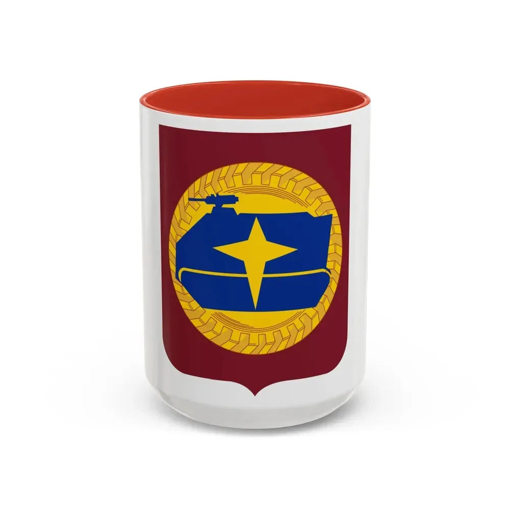 13 Transportation Battalion 2 (U.S. Army) Accent Coffee Mug 15oz Red - Go Mug Yourself