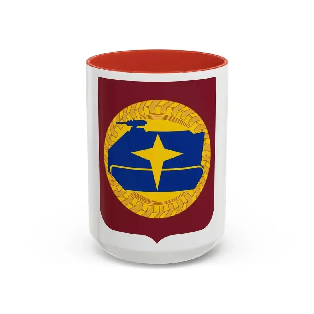 13 Transportation Battalion 2 (U.S. Army) Accent Coffee Mug 15oz Red - Go Mug Yourself