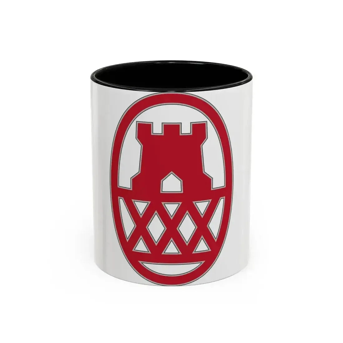 130 Maneuver Enhancement Brigade (U.S. Army) Accent Coffee Mug 11oz Black - Go Mug Yourself