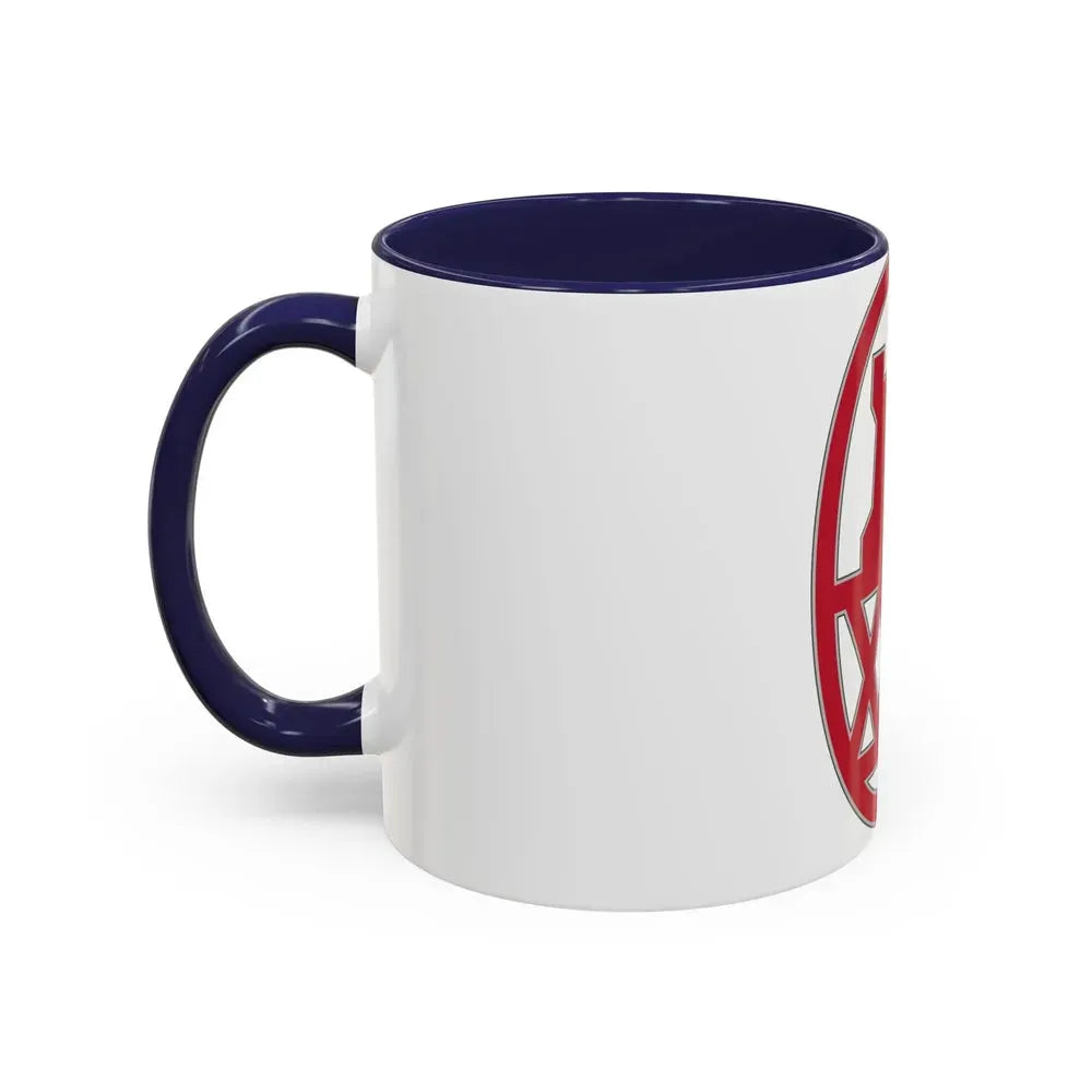 130 Maneuver Enhancement Brigade (U.S. Army) Accent Coffee Mug - Go Mug Yourself