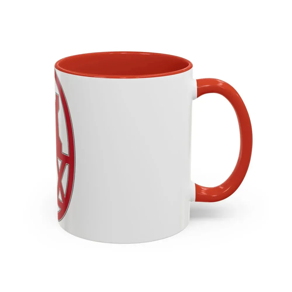 130 Maneuver Enhancement Brigade (U.S. Army) Accent Coffee Mug - Go Mug Yourself