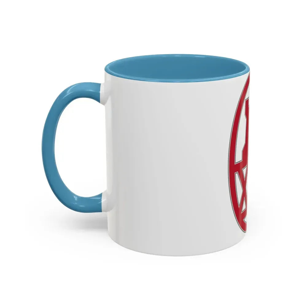 130 Maneuver Enhancement Brigade (U.S. Army) Accent Coffee Mug - Go Mug Yourself