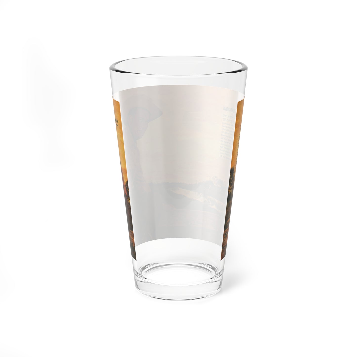 LBJ-American Sportsman, Argosy magazine, October 1964 - Pint Glass 16oz
