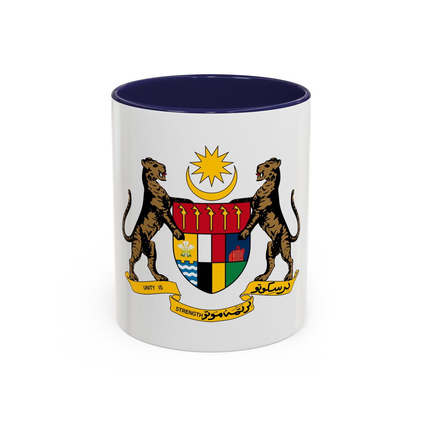 Coat of arms of the Federation of Malaya - Accent Coffee Mug