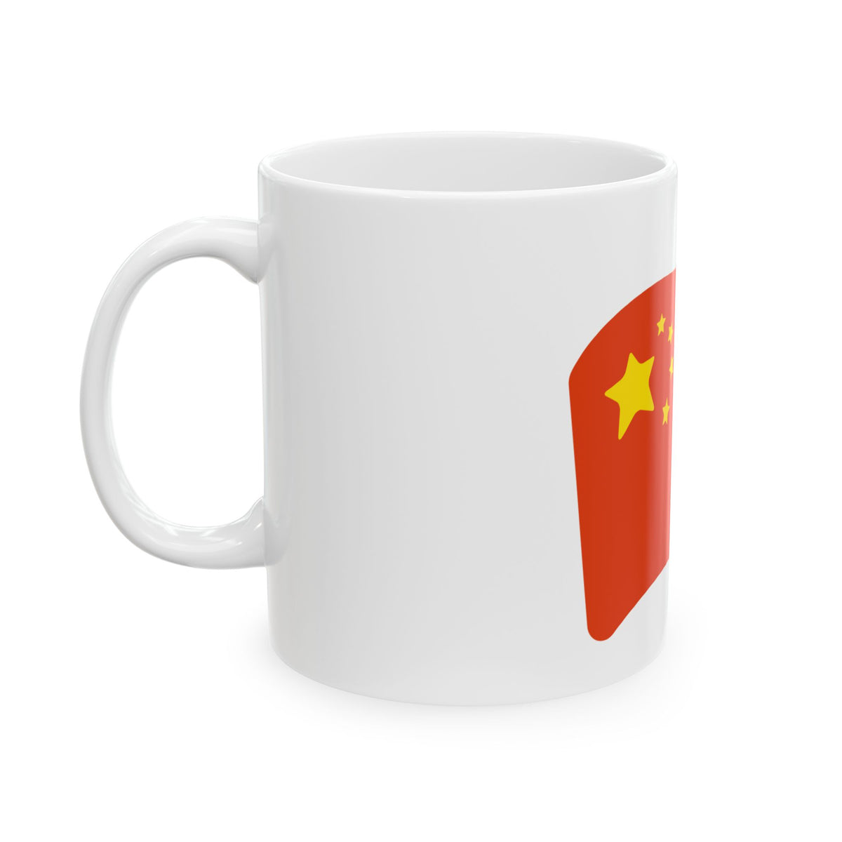 Emoji u1f1e8 1f1f3 (China) White Coffee Mug