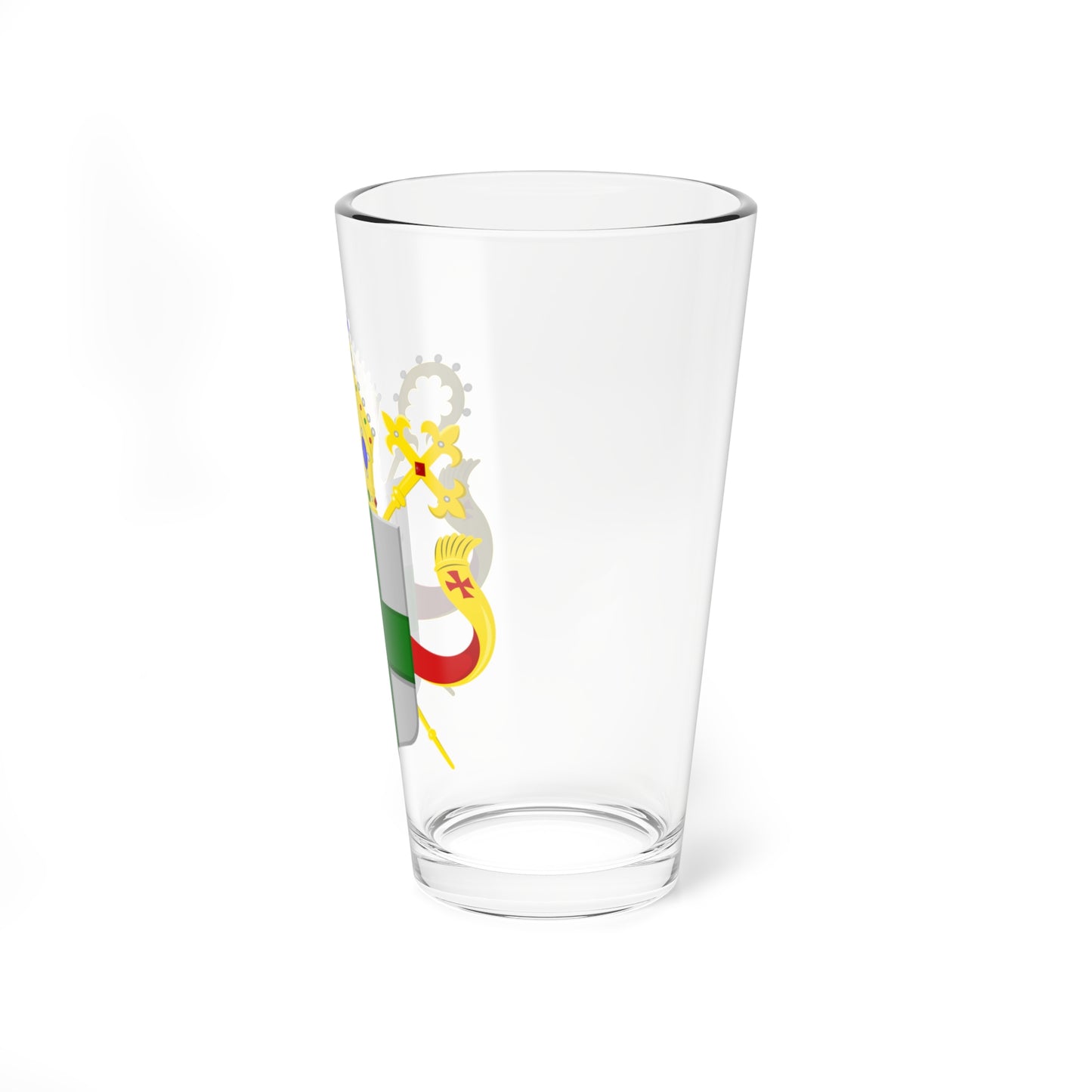 Wapen bisdom Rotterdam (Netherlands) (Coat of Arms) Pint Glass 16oz