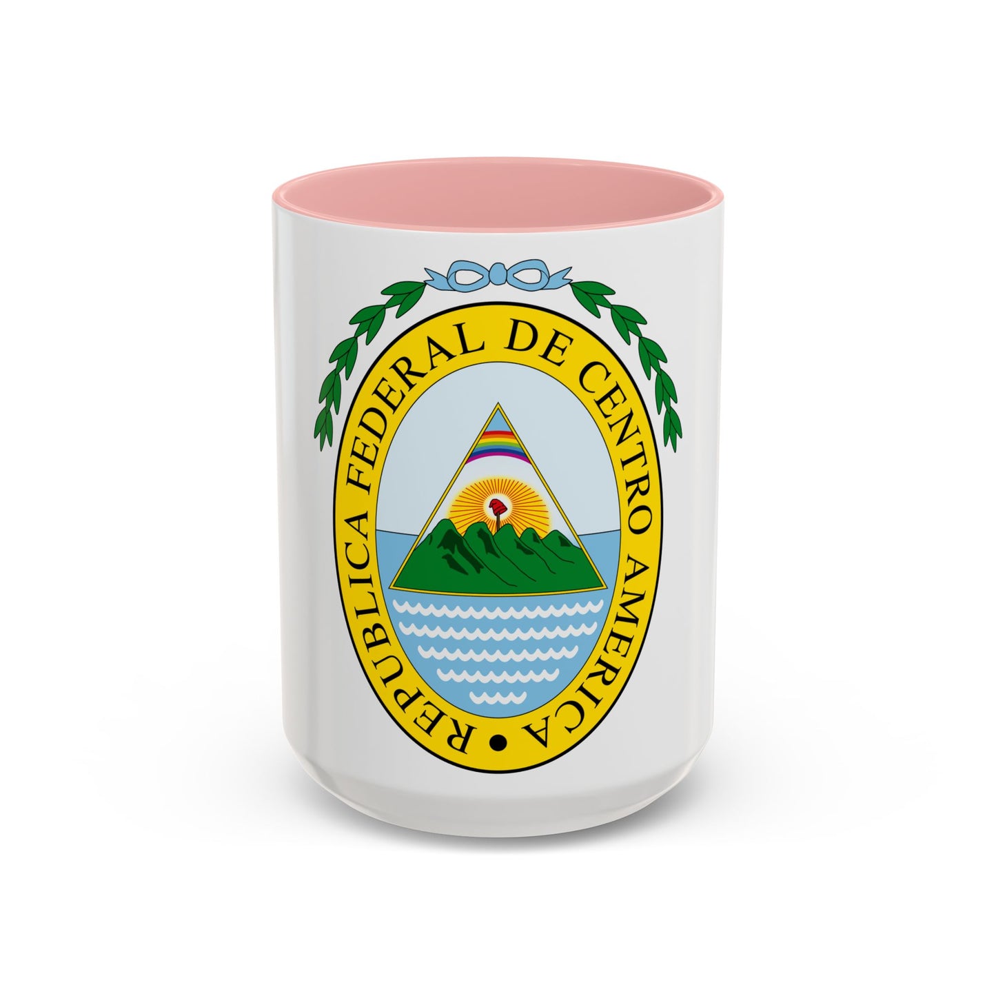 Coat of arms of the Federal Republic of Central America - Accent Coffee Mug