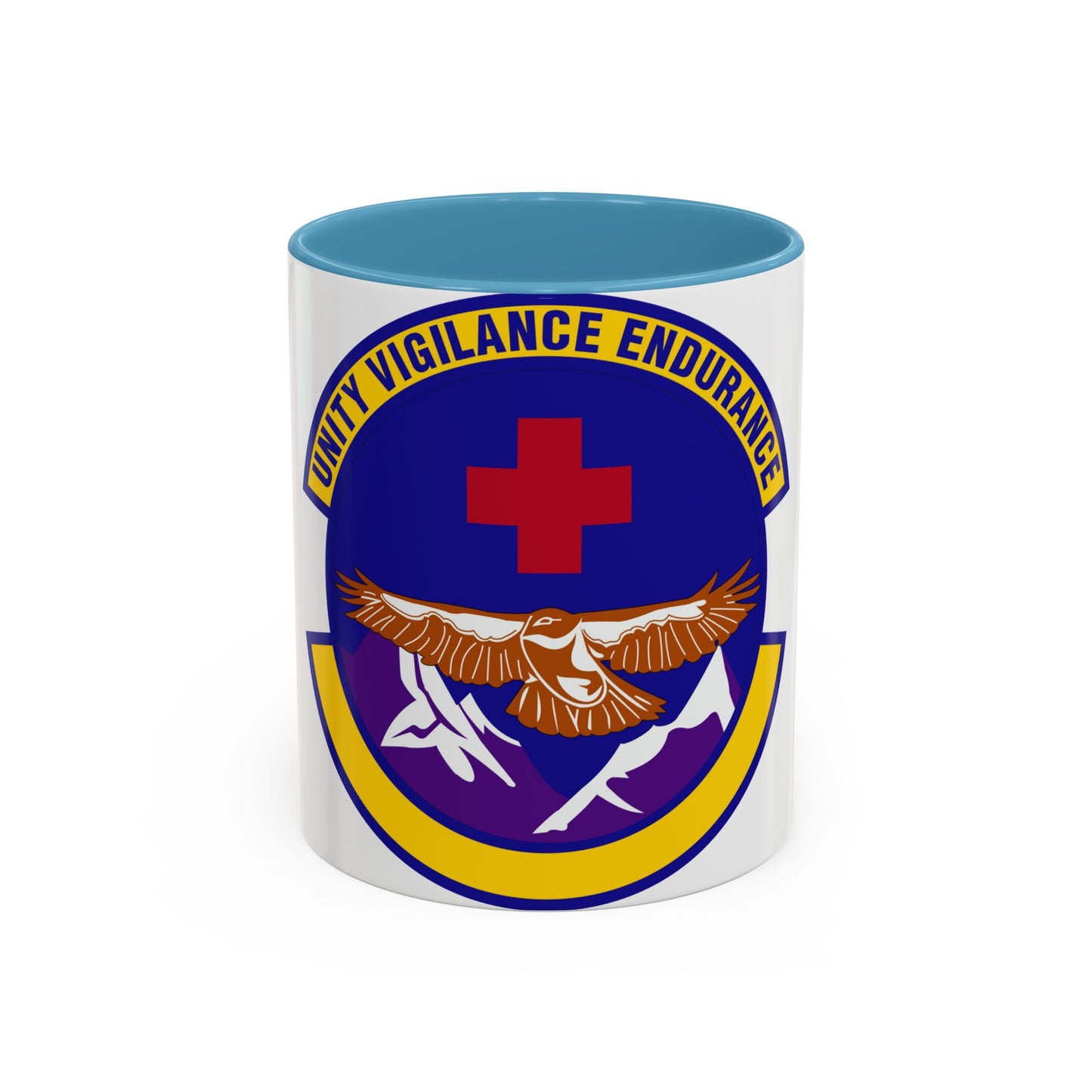 17 Operational Medical Readiness Squadron AETC (U.S. Air Force) Accent Coffee Mug