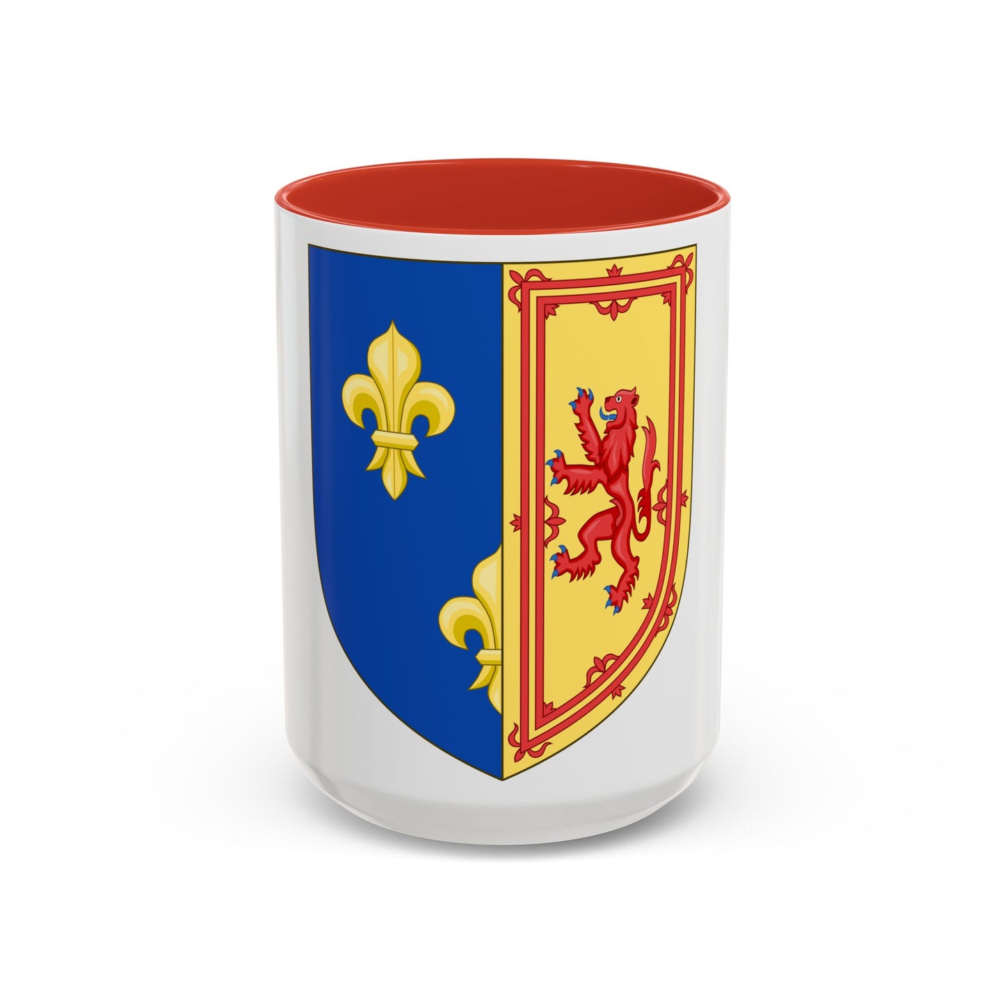 Royal Arms of the Kingdom of Scotland (1560-1565) - Accent Coffee Mug