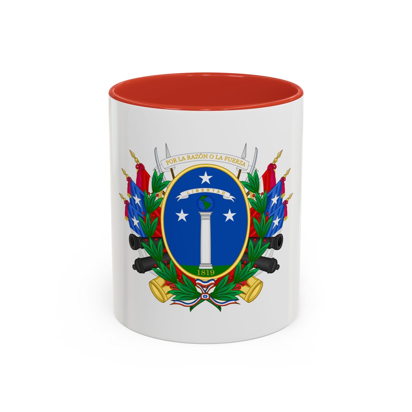 Greater Coat of Arms of Chile (1819-1834) - Accent Coffee Mug