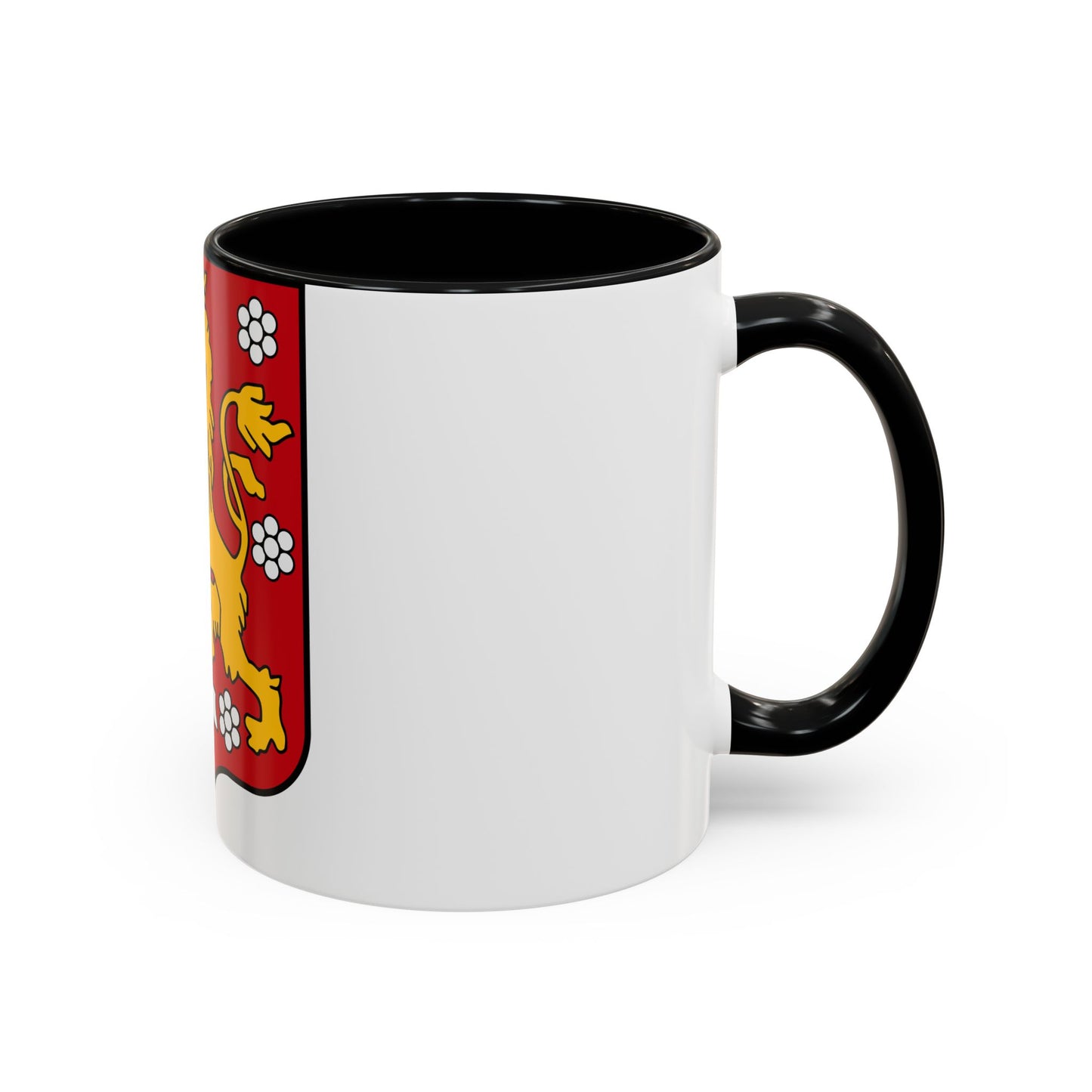 Coats of arms of the Grand Duchy of Finland - Accent Coffee Mug