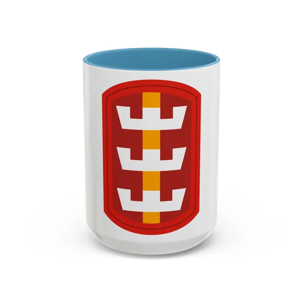130th Engineer Brigade (U.S. Army) Accent Coffee Mug - Go Mug Yourself