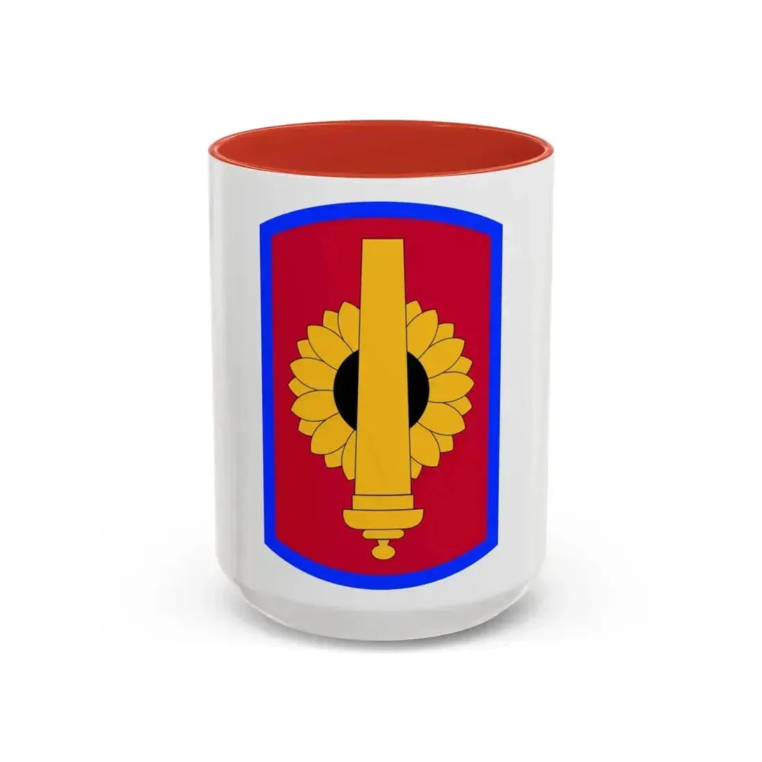 130th Field Artillery Brigade (U.S. Army) Accent Coffee Mug - Go Mug Yourself