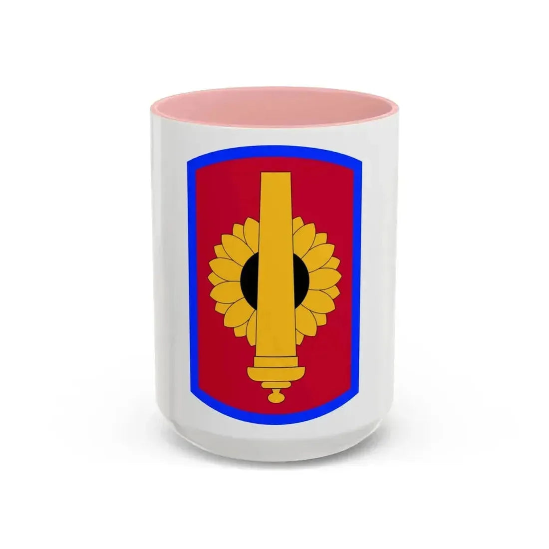 130th Field Artillery Brigade (U.S. Army) Accent Coffee Mug - Go Mug Yourself