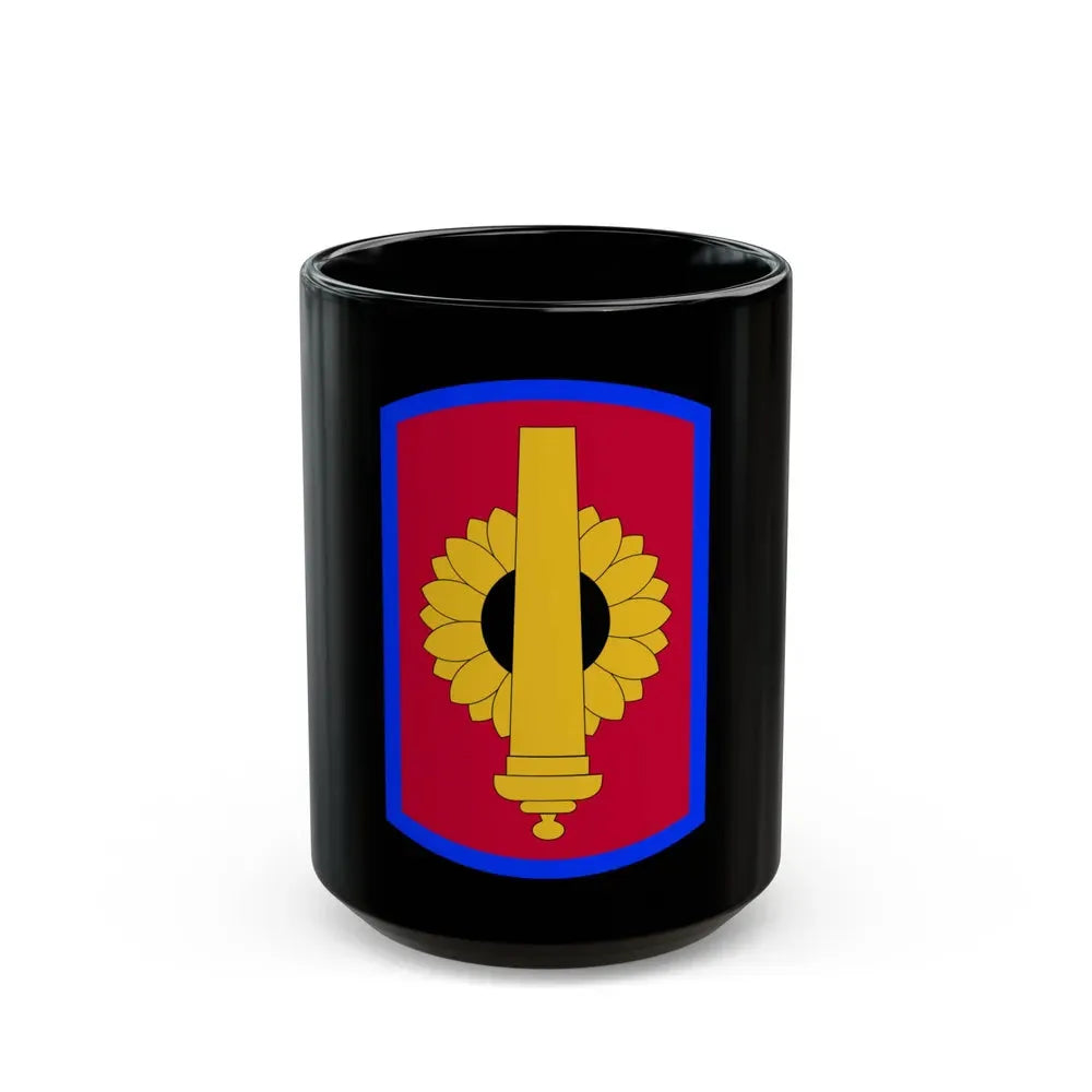 130th Field Artillery Brigade (U.S. Army) Black Coffee Mug 15oz - Go Mug Yourself