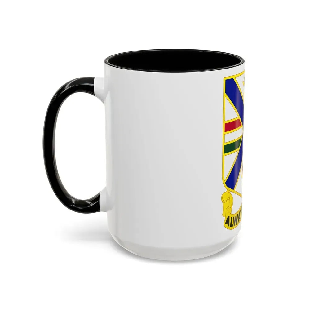130th Infantry Regiment (U.S. Army) Accent Coffee Mug - Go Mug Yourself