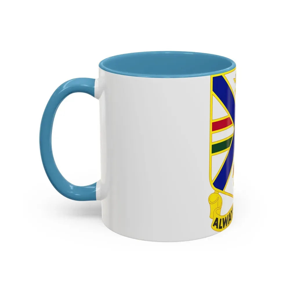 130th Infantry Regiment (U.S. Army) Accent Coffee Mug - Go Mug Yourself